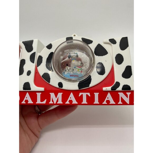 Disney 101 Dalmatians Snow Globe Ornament McDonald's Happy Meal Collectible Toy - Picture 8 of 8